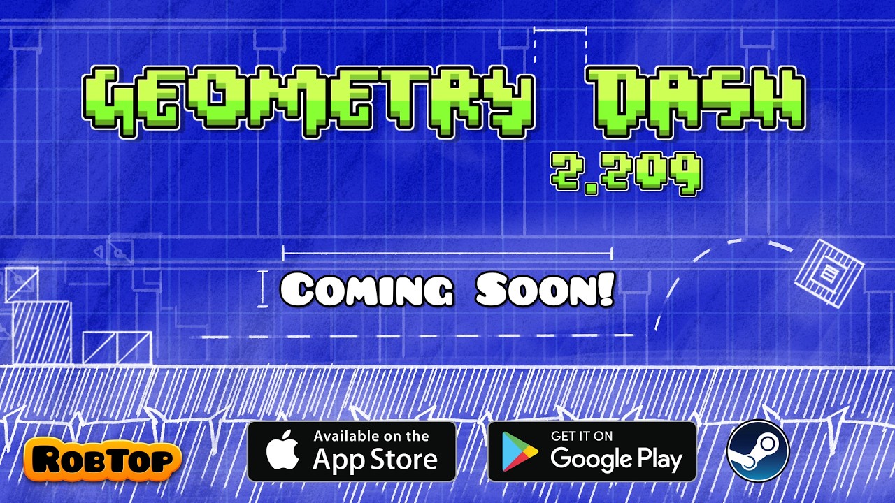 Geometry Dash 2.209 — official update trailer